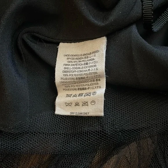 Free people Dove lace sheer mesh mini ruffle dress 4 - Picture 13 of 13